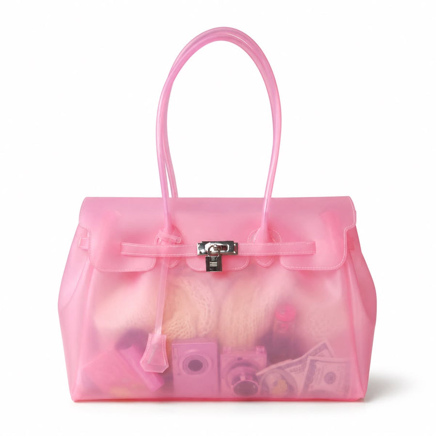 The Riviera Jelly Tote — Sakura